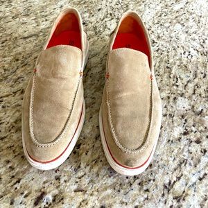 Like new Santoni Italian loafers